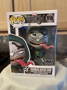Funko Pop! Marvel Venom Venomized Doctor Doom #916 FYE Exclusive - Picture 1 of 6