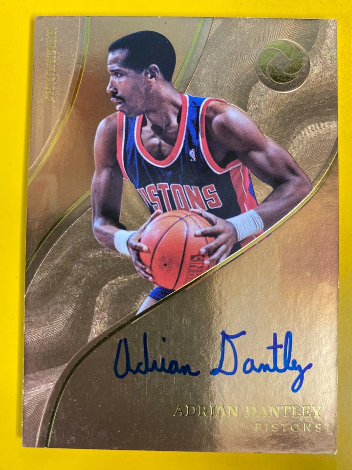 D56083  2017-18 Panini Opulence Opulent Autographs #6 Adrian Dantley #22/49 - Image 1 of 1