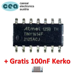 ATtiny1614-SSFR ATtiny 16KB 20MHz SOIC-14 [1~100 Stück/piece] - Bild 1 von 5