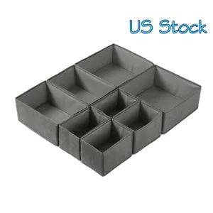 Clothes Storage Box Household Foldable Drawer-Style Uncovered Pant Box Dormitory - Picture 1 of 12