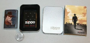 NEW Zippo Lighter John Wayne Collection Rooster Cogburn True Grit LE Retired NOS - Picture 1 of 6