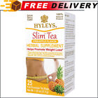 Hyleys Slim Tea Pineapple Weight Loss Herbal Supplement Cleanse & Detox, 25 Bags