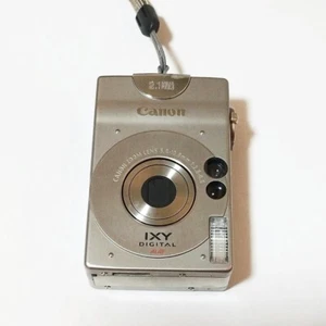 Canon IXY Compact Digital Camera Silver 2.1MP PC1001 Japan Used Tested - Picture 1 of 9
