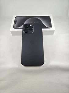 Apple iPhone 15 Pro Max 256GB Black Unlocked - Picture 1 of 12