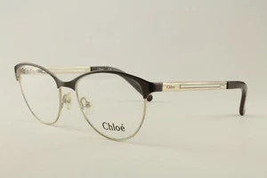 Authentic Chloe Glasses 2121 713 Violet Brown/Pale Gold 52mm Eyeglasses RX - Picture 1 of 7