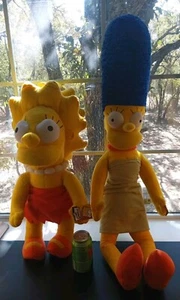Huge Giant Size Marge Lisa Simpson Plush Doll w/ Tag 20th Century Fox  - Picture 1 of 9