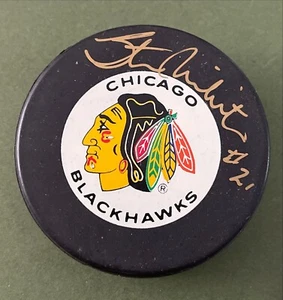 STAN MIKITA #21 AUTOGRAPHED SIGNED OFFICIAL NHL HOCKEY PUCK JSA CERTIFIED - Picture 1 of 3