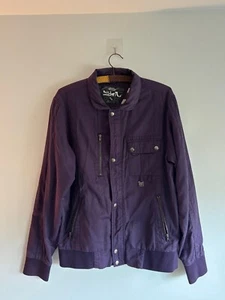 Rare Vtg 90s purple Quicksilver Jacket M - Picture 1 of 3