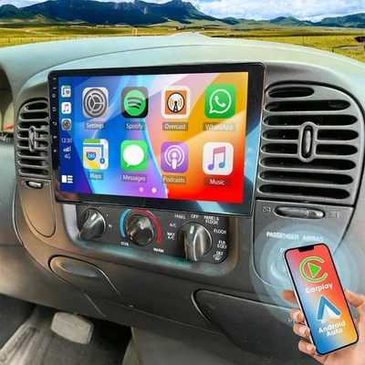 10.1” Double Din Android 13 Car Stereo Radio for 1997-2008 Ford F150 GPS Navi FM - Изображение 1 из 4