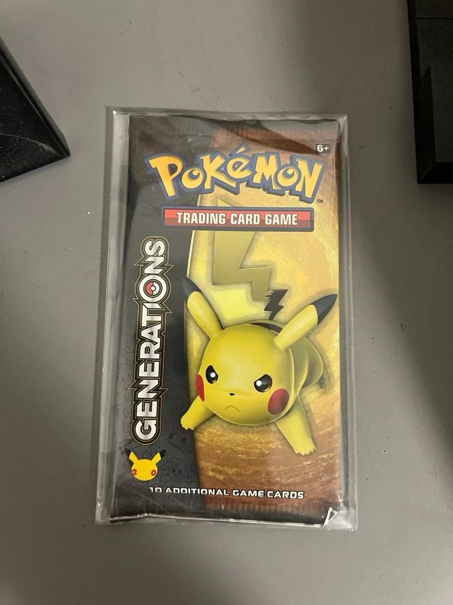Pokémon TCG Generations Sealed Collectible Card Game Packs in