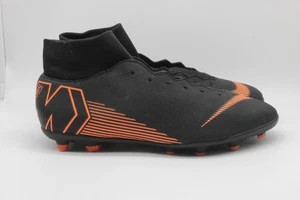 Nike Superfly 6 Club MG Soccer Cleats AH7363-081 Black/Orange Mens Size 11.5 - Picture 1 of 8