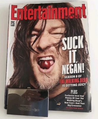 Entertainment Weekly Magazine January 19, 2018 Norman Reedus Walking Dead Cover  - Image 1 of 3