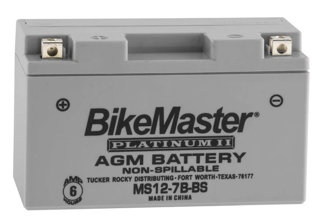 BikeMaster AGM Platinum II Battery fits Yamaha YW125 Zuma 125 2009-2017 - Imagem 1 de 1