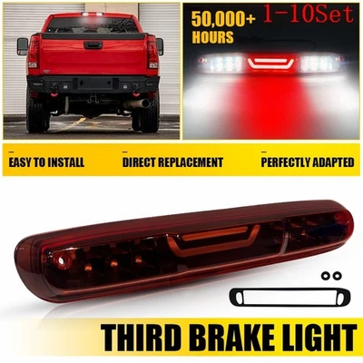 Tercera luz de freno LED para Chevy Silverado GMC Sierra 1500 2500 2007-13 1-10 juego Foto 1 de 4