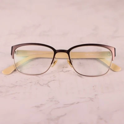 Michael Kors MK 346 242 Eyeglasses Glasses Frames Satin Black Beige 53-17-140mm - Image 1 of 4