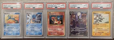 Lot of PSA Pokemon Slabs Cards Gem Mint 10 Charizard 1st Ed Gyarados Kingdra... - Image 1 of 4