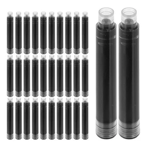 50 Pcs Pen Ink Student Convenient Refills Fountain Accessory - Picture 1 of 17