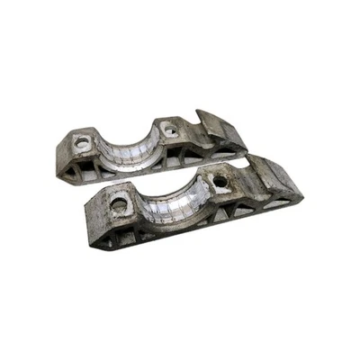 03-10 Porsche Cayenne 955 estabilizador dianteiro esquerdo e direito conjunto de suporte de barra oscilante fabricante de equipamento original - Imagem 1 de 2