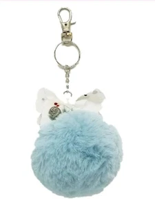 JoJo Siwa Faux Fur Pom Keychain w/Bow - Picture 1 of 2