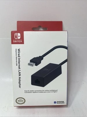 Hori NSW-004U Lan Adapter - Black - Image 1 of 4