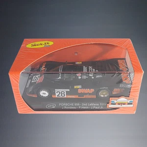 SLOT.IT PORSCHE 956C 2ND LEMANS 1984 SWAP SHOP 1/32 CA02F SLOT CAR NIB SEALED - Picture 1 of 7