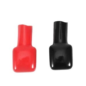 Battery Terminal Caps Plastic Heatproof Battery Terminal Covers 2Pcs For Cars - Picture 1 of 7
