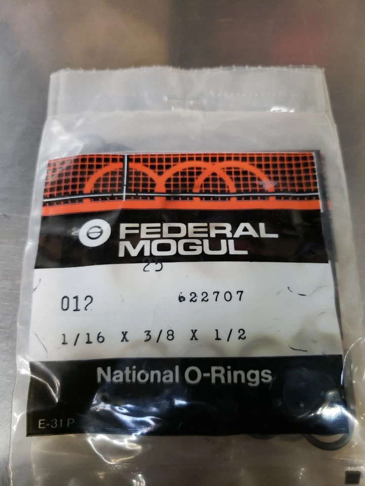 ANILLO O NACIONAL 1/16 X 3/8 X 1/2 622707 t272 Federal Mogul (12 por pedido) Foto 1 de 1