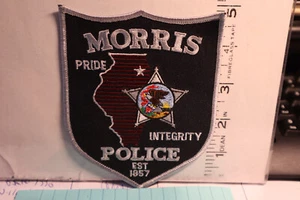 police patch  MORRIS POLICE ILLINOIS - Picture 1 of 1