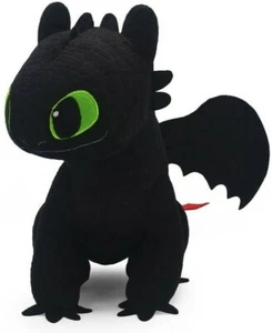 12" OFFICIAL LICENSED How to Train Your Dragon 3 Toothless Plush Doll Toy Pillow - Picture 1 of 20