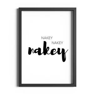 Bathroom Print Funny Wall Art Quote Prints Minimalist Poster Home Decor Sign - Picture 1 of 1