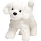 ✤ New DOUGLAS CUDDLE TOY Stuffed Plush BICHON FRISE White Soft Puppy Dog Doll
