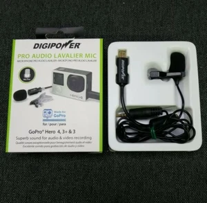 Microphone Digipower Re-Fuel Pro Audio Lavalier pour GoPro DP-LM20GP - Photo 1 sur 5