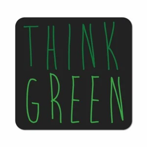Think Green Sticker Decal Reuse Recycle Environment Eco Friendly Funny - Picture 1 of 5