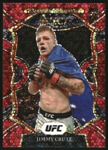 2021 Select UFC Prizms Red Disco #73 Jimmy Crute /199