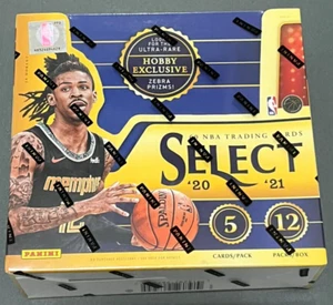 2020-21 Panini Select Basketball Factory Sealed Hobby Box Haliburton, Edwards? - Picture 1 of 2