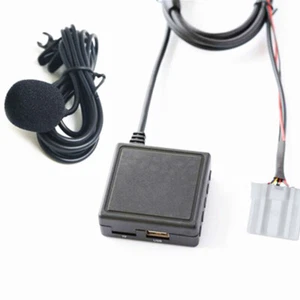Car AUX Audio Cable Adapter Bluetooth Mic For Mazda 3 5 6 MX-5 RX-8 Stereo Radio - Picture 1 of 6