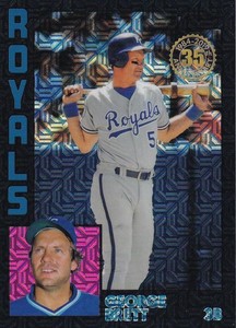 2019 Topps 84 Topps Silver Pack Chrome Series 2  George Brett