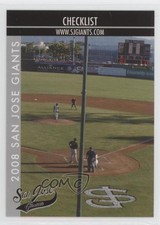 2008 Grandstand San Jose Giants Checklist #35