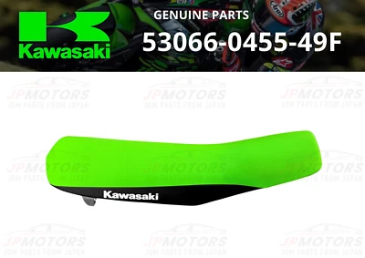 KAWASAKI 53066-0455-49F 2015-2023 KX85 KX 100 KX112 SEAT ASSEMBLY GREEN/NOIR - Photo 1/4