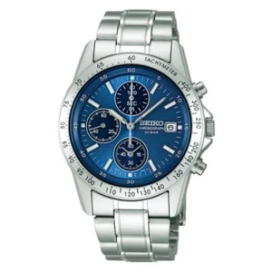 SEIKO Selection Chronograph Quartz SBTQ071 Mens Watch Silver