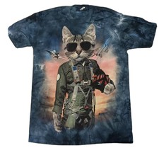 The Mountain Air Force Cat T-Shirt New Size Small