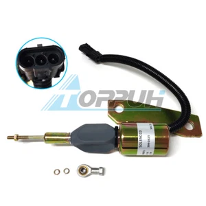 3991625 24V Fuel shut off solenoid For Cummins 6BT 5.9L 5267132 SA-4959-24 - Picture 1 of 6