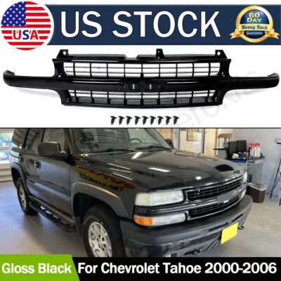 Front Grille Cross Bar Insert For 1999-2002 Silverado /2000-2006 Tahoe 1500 2500 Foto 1 de 4