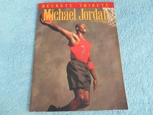 1993 #3 BECKETT NBA Basketball Tribute Magazine MICHAEL JORDAN 80 PAGES - Picture 1 of 11