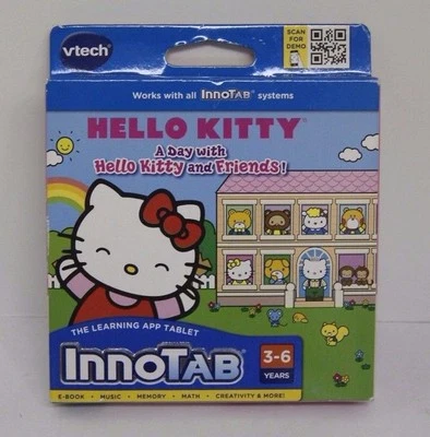 VTech InnoTab Learning Software Hello Kitty 80-231100 Ages 3-6 - Image 1 of 2