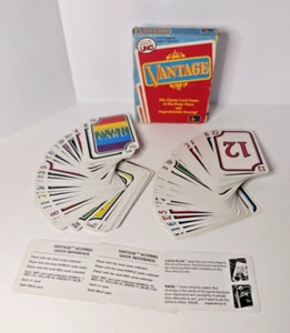 Vintage 1985 Vantage Card Game by Uno Playing Cards, Box Wear - Picture 1 of 9