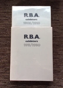 SCARCE 2-SET LIMITED 1975 R.B.A. Exhibitors 1893 1911 Royal British Artists - Picture 1 of 10