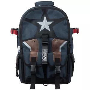 New BIOWORLD Captain America Utility Standard Issue Backpack - Picture 1 of 7