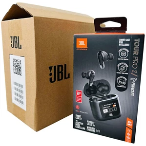 JBL Tour Pro 2 Noise Cancelling True Wireless Earbuds with Smart Case (Black) - Picture 1 of 10
