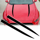 For Ford Mustang 2015-2023 Cowl Hood Spears Stripe Vinyl Decal Graphics Sticker